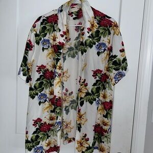 Elisabeth by Liz Claiborne Vintage Floral Blouse